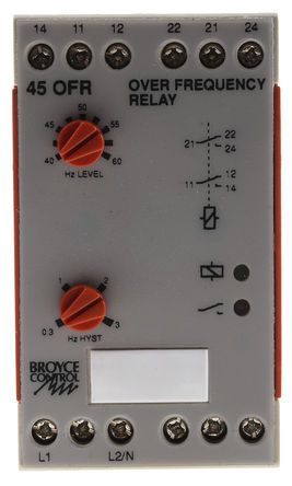 Broyce Control - 45OFR 230VAC - Broyce Control 1 Ƶ ؼ̵ 45OFR 230VAC, ˫˫ , 230 V 		