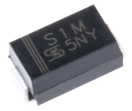 Taiwan Semiconductor - S1M R2 - Taiwan Semiconductor S1M R2  , Io=1A, Vrev=1000V, 1.5s, 2 DO-214ACװ		