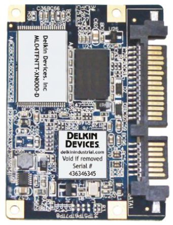 Delkin Devices - ML08TFNRB-XN000-D - Delkin Devices 8 GB SLIMSATA ҵ  ̬Ӳ ML08TFNRB-XN000-D, SATA II ӿ		