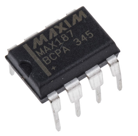 Maxim - MAX187BCPA+ - Maxim MAX187BCPA+ 12 λ ADC, SPIӿ, 8 PDIPװ		