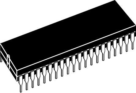 Microchip - AT27C1024-70PU - AT27C1024-70PU 1Mbit OTP EPROM 洢, 64K x 16 λ, 70ns, 4.5  5.5 V, 40 PDIPװ		