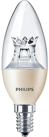 Philips Lighting - MLED3WCANDT14 - Philips Master ϵ 4 W 250 lm ɵ ůɫ GLS LED ε MLED3WCANDT14, E14 , 240 V (൱ 25W ׳), 25 mA		