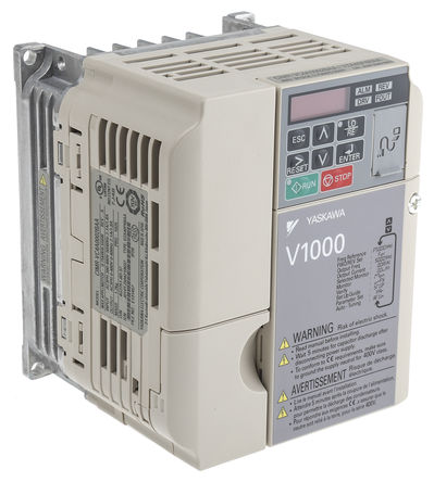 Omron - VZA40P4BAA - Omron V1000 ϵ IP20 0.75 kW Ƶ VZA40P4BAA, 0.1  400Hz, 2.1 A, 380  480 V		