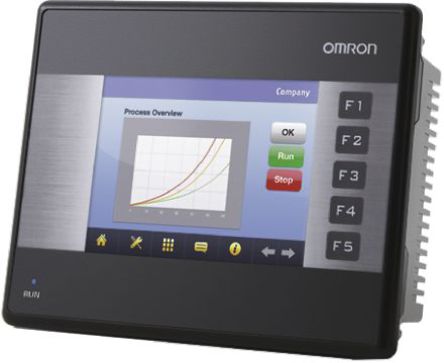 Omron - NQ3-MQ000-B - Omron NQ3ϵ FSTN LCD HMI  NQ3-MQ000-B, 320 x 240pixels, 24 V ֱԴ, 128 x 102 x 44.5 mm		