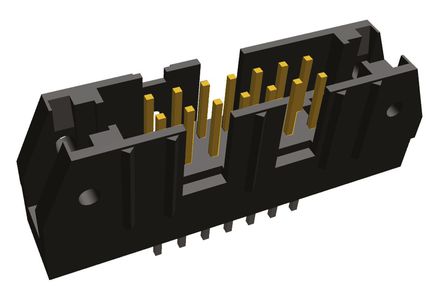 TE Connectivity - 1658694-7 - TE Connectivity AMP-LATCH ϵ 14· 2.54mmھ (2) ֱ PCB  1658694-7, ѹװ˽, 1A, ͨ		