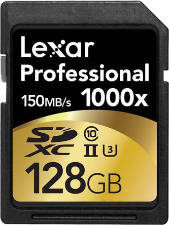 Lexar - LSD128CRBEU1000 - Lexar 128 GB SDXC		