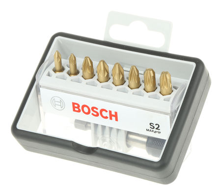 Bosch - 2607002575 - Bosch 9װ PZ1 (2)PZ2 (4)PZ3 (2) 綯˿ͷ 2607002575, Pozidriv ͷͷ		
