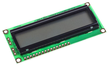 Powertip - PC1602ARSD - Powertip ʽ ĸ LCD ɫʾ PC1602ARSD, 216ַ		