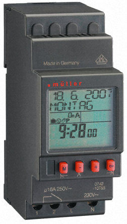 Muller - SC 18.10 pro - 1 channel programmable time switch		