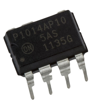ON Semiconductor - NCP1014AP100G - ON Semiconductor NCP1014AP100G PWM ģʽ, ʽ, 110 kHz, -0.3  10 VԴ, 7 PDIPװ		