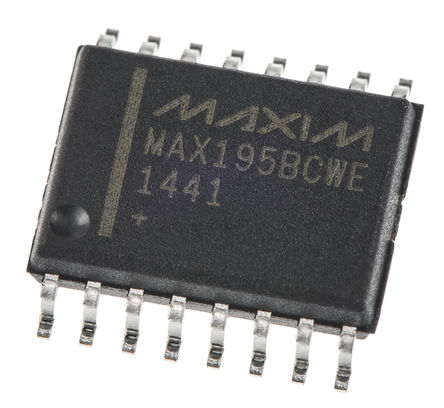 Maxim - MAX195BCWE+ - Maxim MAX195BCWE+ 16 λ ADC, Serial (SPI/QSPI/Microwire)ӿ, 16 SOIC Wװ		