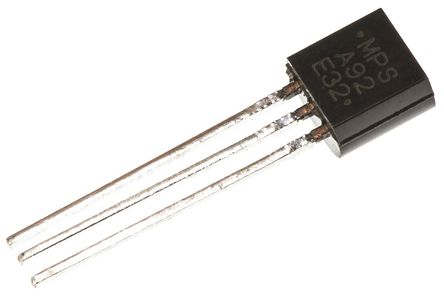 ON Semiconductor - MPSA92G - ON Semiconductor MPSA92G , PNP ѹ˫, 500 mA, Vce=300 V, HFE:25, 50 MHz, 3 TO-92װ		