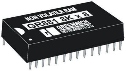 Greenwich Instruments - GR3281-7 - GR3281-7, 256kbit NVRAM 洢, 4.75  5.5 V, -20  +70 C, 28		