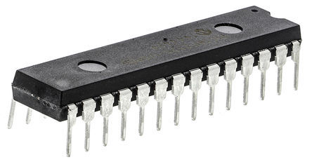 Microchip - PIC18F2525-I/SP - Microchip PIC18F ϵ 8 bit PIC MCU PIC18F2525-I/SP, 40MHz, 48 kB1024 B ROM , 3986 B RAM, SPDIP-28		