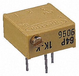 Vishay - M64P101KB40 - Vishay 64P ϵ 1922е ת ͨ ΢ M64P101KB40, Ӷ, 100 10%, 1/2W, 100ppm/C		