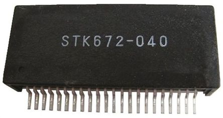 ON Semiconductor - STK672-060-E - ON Semiconductor  IC STK672-060-E, Stepper, 1.6A, 57kHz, 10  45 V, 5 V		