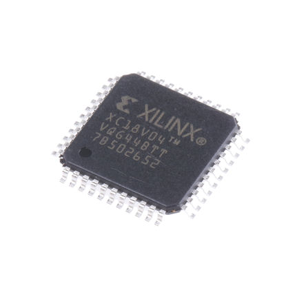 Xilinx - XC18V04VQG44C - XC18V04VQG44C, 4Mbit PROM 洢, 3  3.6 V, -40  +85 C, 44 VTQFPװ		