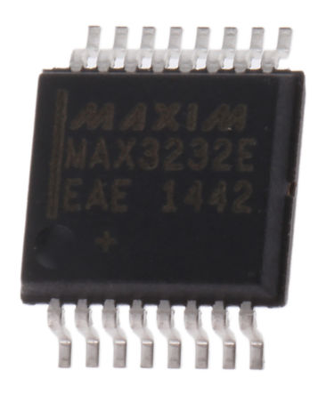 Maxim - MAX3232EEAE+ - Maxim MAX3232EEAE+ 250kbps ·շ, EIA/TIA-232RS-232V.24V.28ӿ, 2-TX 2-RX 2-TRX, 3  5.5 VԴ, 16 SSOPװ		