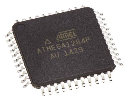 Microchip - ATMEGA1284P-AU - Microchip ATmega ϵ 8 bit AVR MCU ATMEGA1284P-AU, 20MHz, 4 kB128 kB ROM , 16 kB RAM, TQFP-44		
