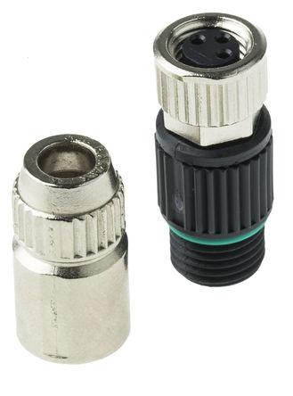 Harting - 21021512305 - Harting 3路 M8 Din 插座 21021512305, 电缆安装		