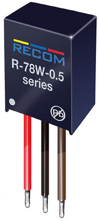 Recom - R-78W12-0.5 - Recom ѹ R-78W12-0.5, 15  32V, 12V, 500mA SIP 3 װ		