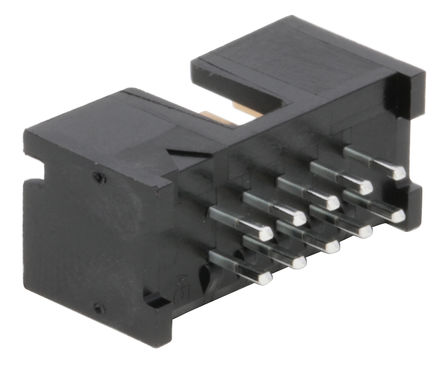 TE Connectivity - 103309-1 - TE Connectivity AMP-LATCH ϵ�� 10· 2.54mm�ھ� (2��) ֱ PCB ���� 103309-1, ���Ӷ˽�, 1A, ͨ��		