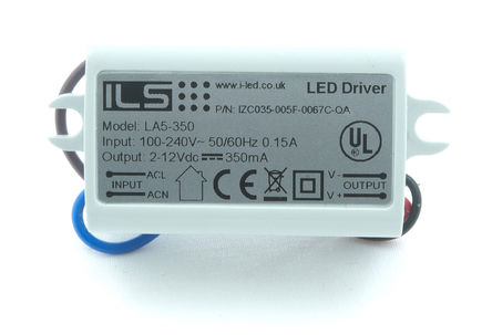 Intelligent LED Solutions - IZC035-005F-0067C-QA - Intelligent LED Solutions LED  IZC035-005F-0067C-QA, 2  12V, 350mA, 5W		