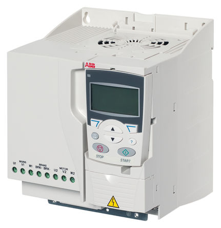 ABB - ACS355-03E-12A5-4 - ABB ACS355 系列 IP20 5.5 kW 变频器驱动 ACS355-03E-12A5-4, 0 → 600Hz, 12.5 A, 380 → 480 V, 使用于5.5 kW 交流电动机		