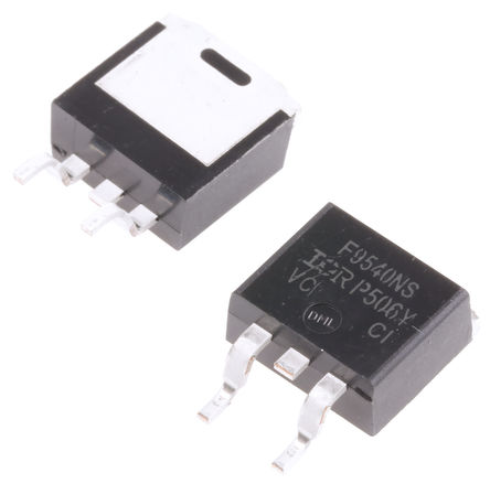 Infineon - IRF9540NSPBF - Infineon HEXFET ϵ Si P MOSFET IRF9540NSPBF, 23 A, Vds=100 V, 3 D2PAKװ		