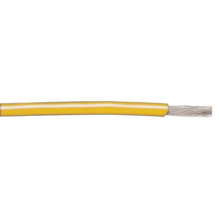 Alpha Wire - 1555 YL005 - Alpha Wire 30m ɫ 18 AWG MIL-W-76 /о ڲߵ 1555 YL005, 0.78 mm2 , 16/0.25 mm оʾ, 1 kV		