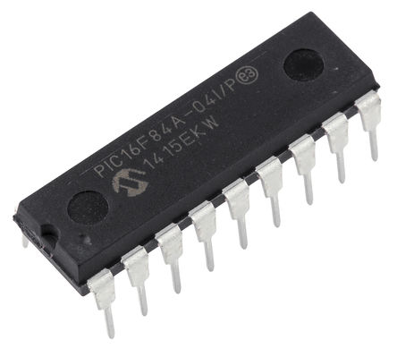 Microchip - PIC16F84A-04I/P - Microchip PIC16F ϵ 8 bit PIC MCU PIC16F84A-04I/P, 4MHz, 1024 x 14 ֣64 x 14  ROM , 68 B RAM, PDIP-18		