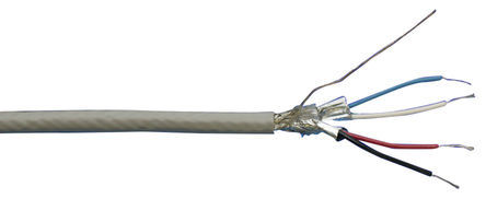 Alpha Wire - 6452 SL001 - Alpha Wire 305m 4 о  ϩ PVC  ҵ 6452 SL001, 300 V, 1.7 A, 22 AWG, 24 AWG , -20  +75 C		