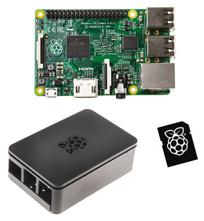 Raspberry Pi - Pi2+Noobs+Case - Raspberry Pi ݮ 2 B BCM2836 ϵ ԰ Ver. 1.1 Pi2+Noobs+Case;  BCM2836 MPU (ARM Cortex A7 ں)		