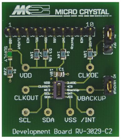 Micro Crystal - RV-3029-C2-TA-025-EBOARD - Micro Crystal RV-3029-C2 ʵʱʱ (RTC) ԰ RV-3029-C2-TA-025-EBOARD		