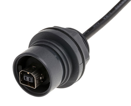Bulgin - PXP6043/B - Bulgin ɫ USB  PXP6043/B, USB 2.0		