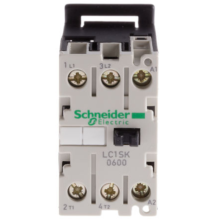 Schneider Electric - LC1SK0600B7 - Schneider Electric TeSys SK LC1S ϵ Ӵ LC1SK0600B7, 2 , 6 A, 24 V Ȧ		