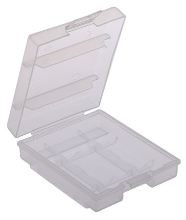 Ansmann - 4000740 - Ansmann 4000740 电池盒, 可容纳4个 AA, AAA电池		