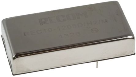Recom - REC10-4805D/H2/M - Recom 10W ʽֱ-ֱת REC10-4805D/H2/M, 36  75 V ֱ, 5V dc, 1A		