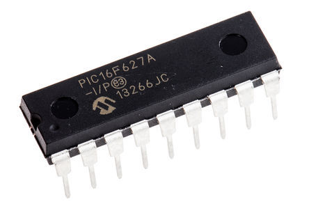 Microchip - PIC16F627A-I/P - Microchip PIC16F ϵ 8 bit PIC MCU PIC16F627A-I/P, 20MHz, 1024 x 14 ֣128 B ROM , 224 B RAM, PDIP-18		