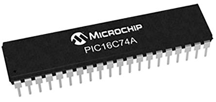 Microchip - PIC16C74A-20/P - Microchip PIC ϵ 8 bit PIC16C MCU PIC16C74A-20/P, 20MHz, 7 kB ROM OTP, 192 B RAM, PDIP-40		