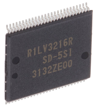 Renesas Electronics - R1LV3216RSD-5SI#B0 - Renesas Electronics R1LV3216RSD-5SI#B0, 32Mbit SRAM ڴ, 2M  x 16 λ, 2.7  3.6 V, 52 TSOP IIװ		