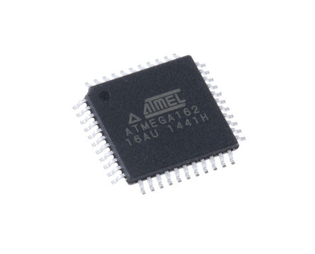 Atmel - ATMEGA162-16AU - Microchip ATmega ϵ 8 bit AVR MCU ATMEGA162-16AU, 16MHz, 16 kB512 B ROM , 1 kB RAM, TQFP-44		