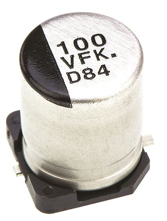Panasonic - EEEFK1V101P - Panasonic FK SMD ϵ 35 V 100F SMD  EEEFK1V101P, 20%ݲ, 160m(ֵ), +105C, Fװ		