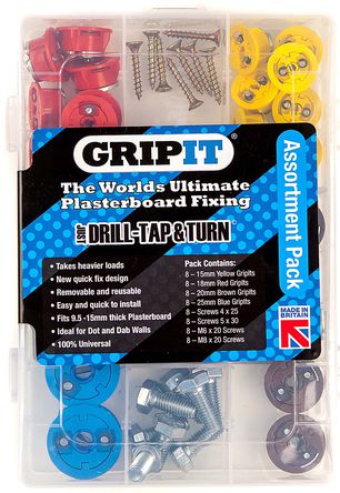 GripIt Fixings - GASSORTKIT - GripIt Fixings ʯ̶׼		