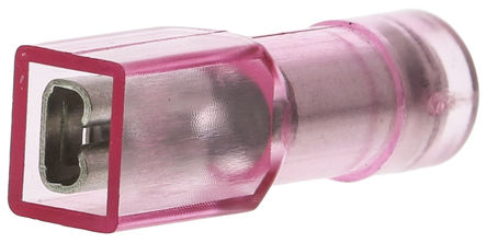 RS Pro - 381288FEH - RS Pro 38 系列 红色 绝缘 压接插座 381288FEH, 2.8 x 0.8mm, 镀锡触芯		