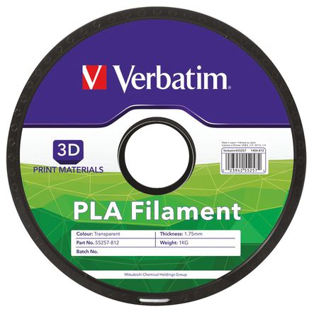 Verbatim - 55257 - Verbatim ɫ 1.75mmֱ FDM PLA 3D ӡ˿Ĳ 55257, 1kg		