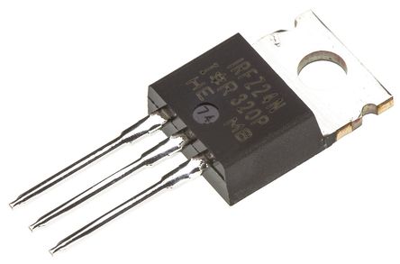 Infineon - IRFZ24NPBF - Infineon HEXFET ϵ Si N MOSFET IRFZ24NPBF, 17 A, Vds=55 V, 3 TO-220ABװ		