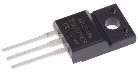 Infineon - IRLI540NPBF - Infineon HEXFET ϵ N Si MOSFET IRLI540NPBF, 23 A, Vds=100 V, 3 TO-220FPװ		