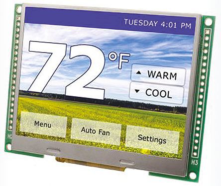 Displaytech - INT043BTFT-TS - Displaytech 4.3in ͸ʽ TFT  TFT LCD ģ, 480 x 272pixels ֱ, LED, 8080/6800 ӿ		