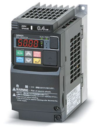 Omron - 3G3MX2-AB004-V1 - Omron MX2 ϵ IP20 0.4(ظ)kW,0.55(Ḻ)kW Ƶ 3G3MX2-AB004-V1, 0.1  400Hz, 200  240 V 		